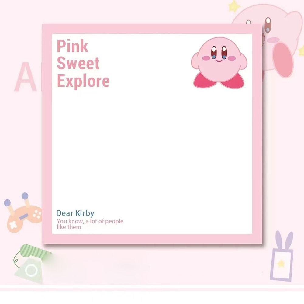 Mxbeauty Memo Pad DIY Dekorasi Kirby Tearable Keypoints Marker Membaca Label Perlengkapan Kantor Sekolah Diary Planner Stiker To Do List Label Label Perekat