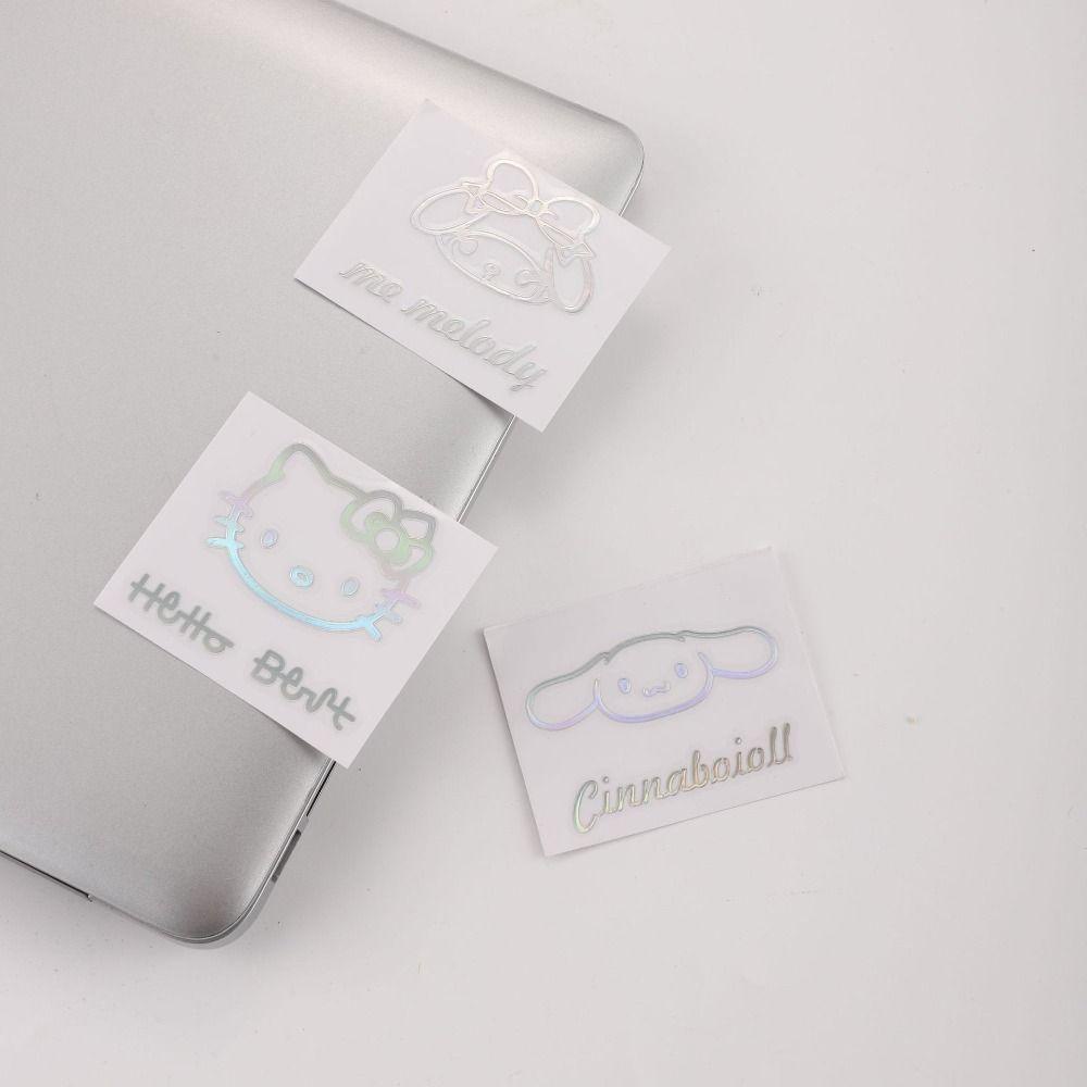 Lanfy Stiker Logam Hias Lucu 10pcs Scrapbooking Kulomi Album Handphone Alat Tulis Sticker