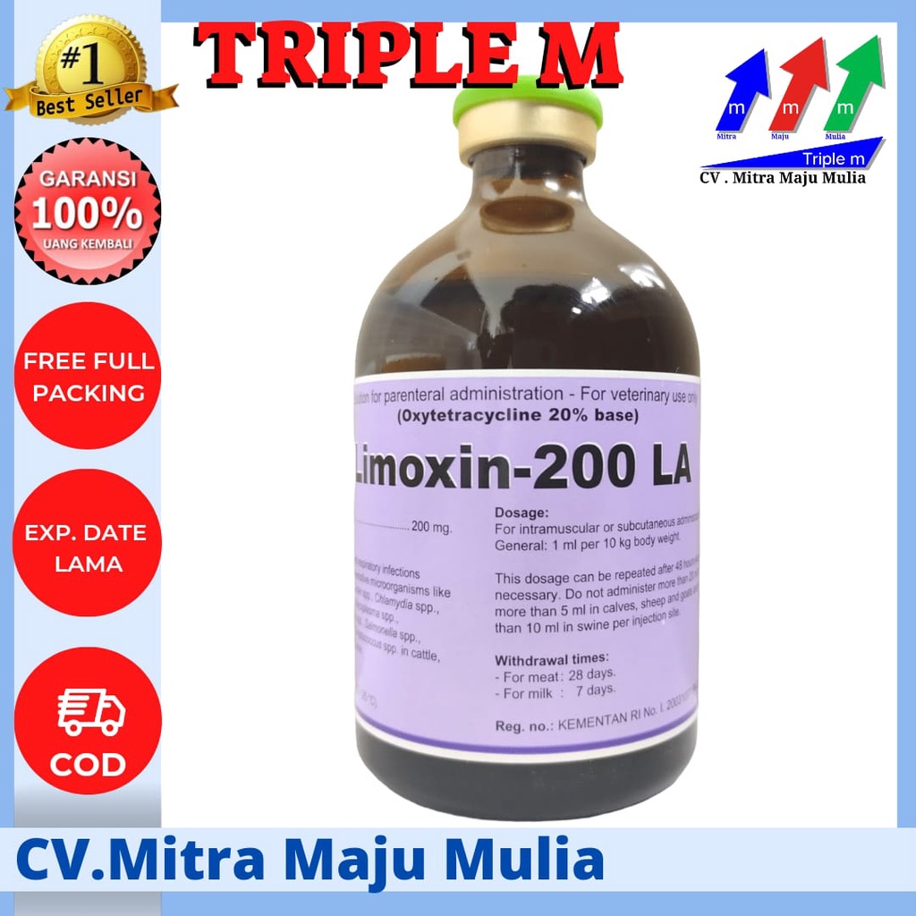 LIMOXIN 200 LA 100ml Original