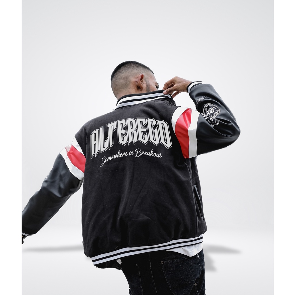 Jaket Varsity Alter Ego Terbaru 2023 Big Size S M L XL XXL 3XL 4XL 5XL Bomber Jersey AE Jumbo 2XL XX