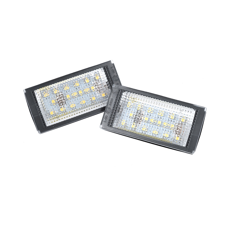 2pcs Lampu Plat Nomor Plat LED Putih Lampu Untuk BMW 3-Series E46 2pintu Coupe 316ci 318ci 325ci 320cd 330cd 1998-2003