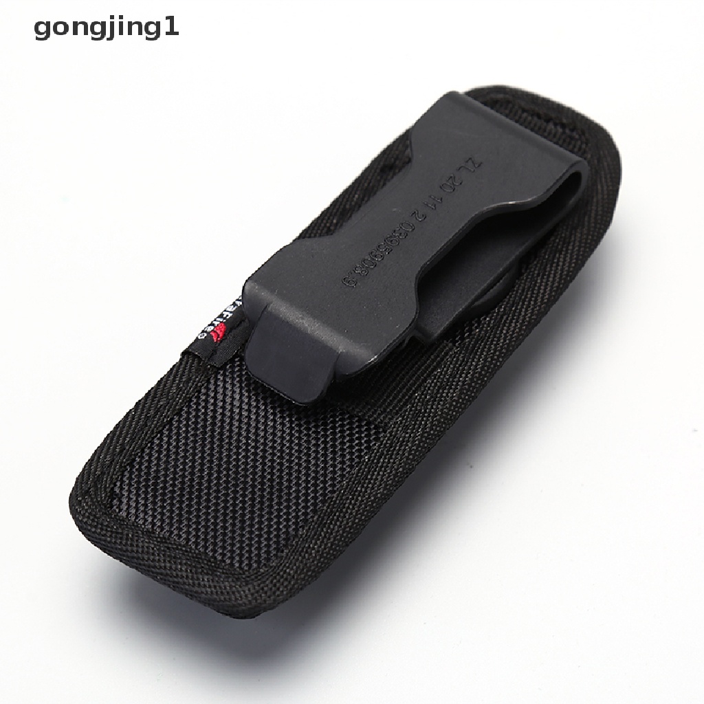 Ggg 1pc Sarung Kantong Senter Sabuk Carry Case Holder Dengan Rotat ID 360derajat