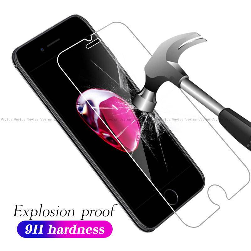 IPHONE Kaca Tempered Depan+Belakang Transparan Untuk Iphone11 Pro XS MAX X Xr7 8 Plus Film Pelindung Layar Untuk Iphone5 5S SE 2020 2022 2016