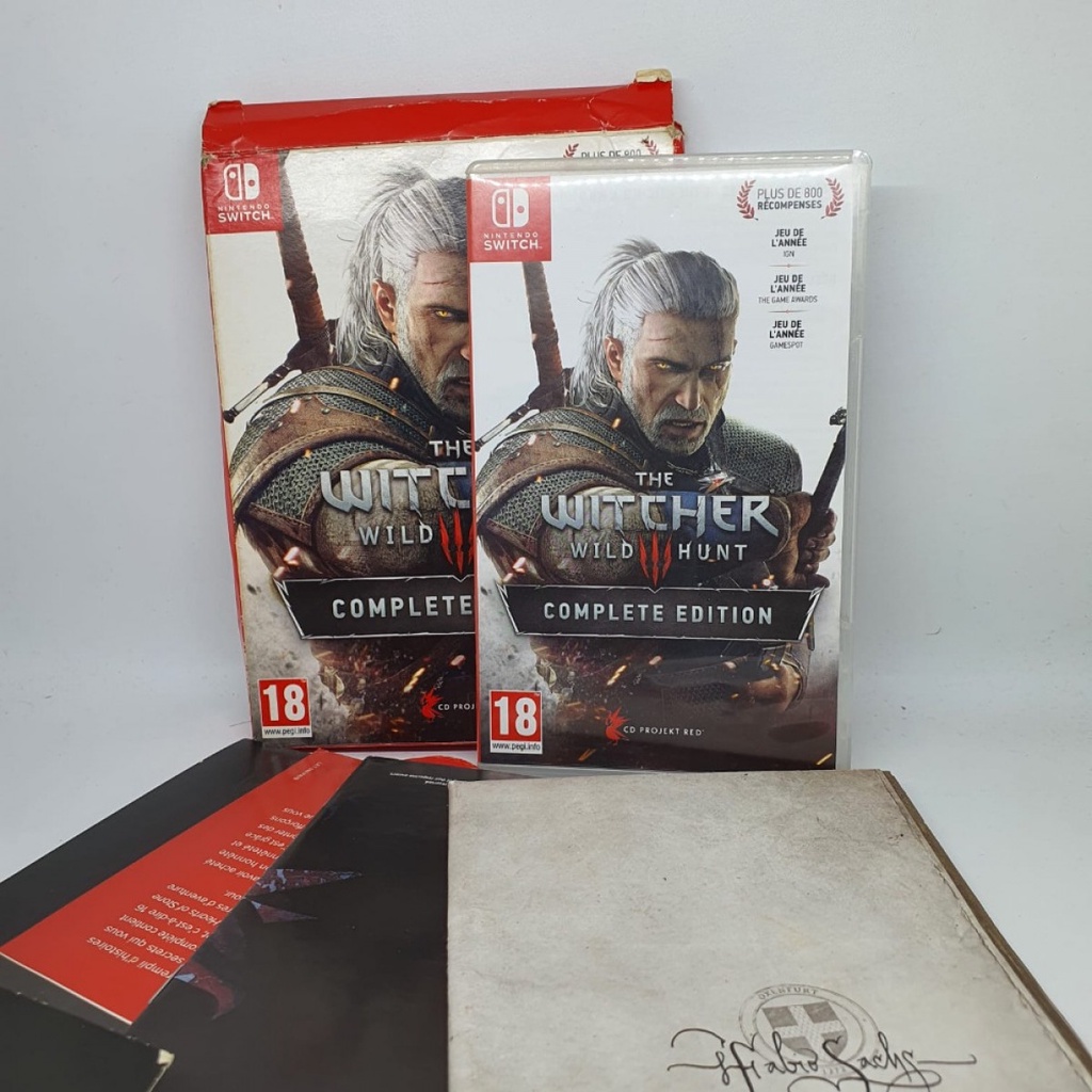 Nintendo Switch The Witcher 3 III Wild Hunt Complete Edition