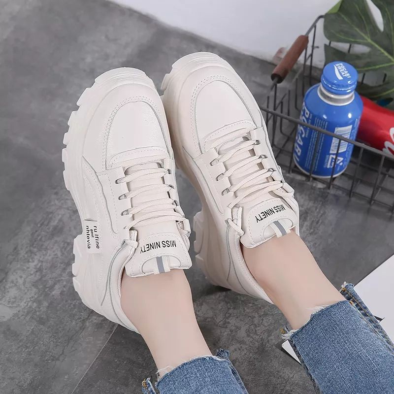 Sepatu Sneakers Chungky Wanita Sneakers Kasual Fashion Terbaru RUFINE