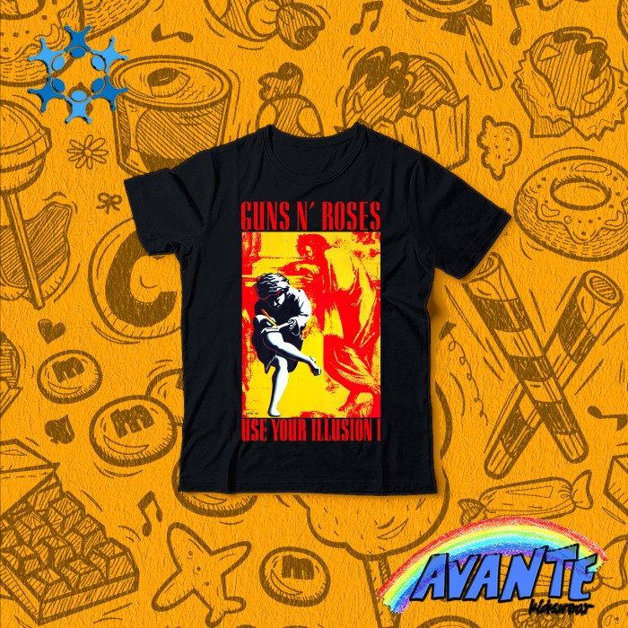 Kaos Band Anak GUNS N ROSES GNR - USE YOUR ILLUSION I