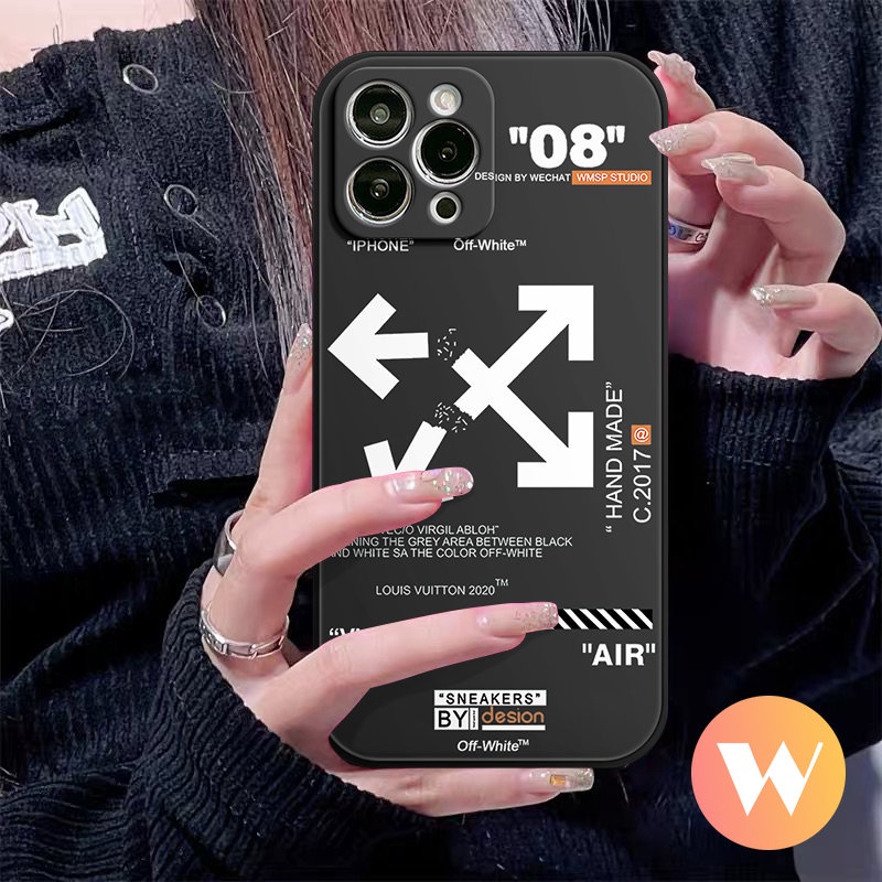 Case Infinix Smart 4 5 6 Plus Hot 10 11 9 Play 12pro 12 Note 8 12 2023 11 12 G96 Hot 12i 10Lite 9 20 20s 10t 10s 12 11 8 11s Straight Edge Trendy Brand Label Stickers Soft Case