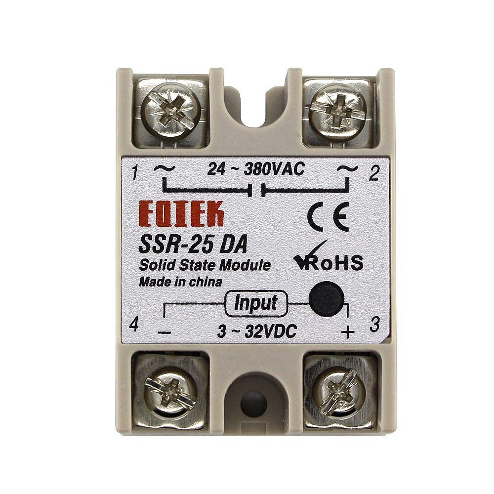 Relay Solid State Nanas Biasa Buka Input DC 3-32V DA SSR-10DA SSR-25DA SSR-40DA