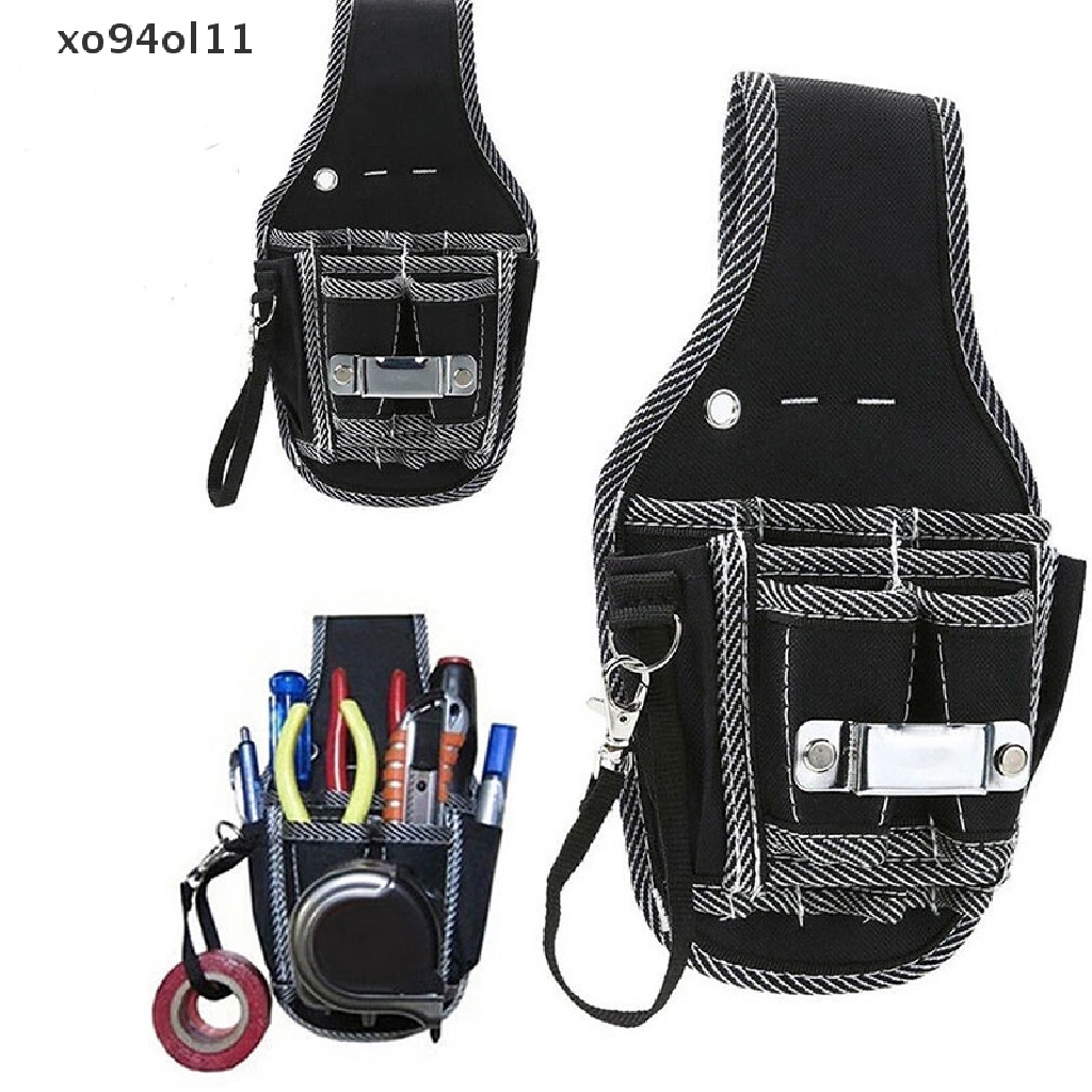 Xo Electrician Waist Pocket Tool Belt Kantong Tas Obeng Kit Holder Case Cal  Ol