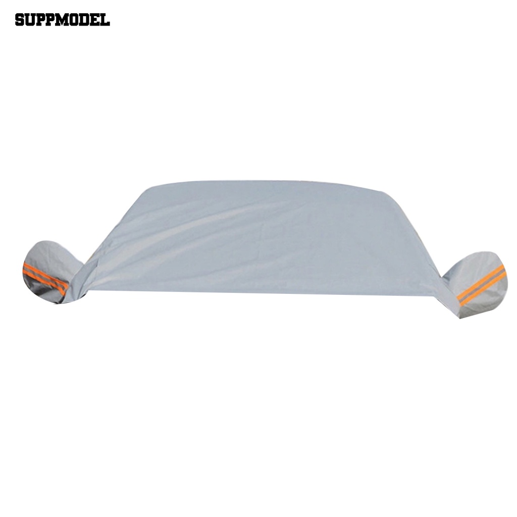 Suppmodel Half Car Cover Top Windshield Cover Pelindung Peneduh Sinar Matahari Salju Debu Frost Guard