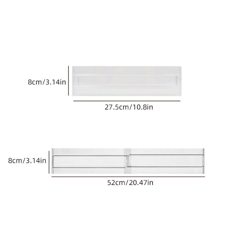 Sekat Laci Adjustable Multifungsi Organizer/Kabinet Penyimpanan Baju Classified Storage Drawer Partition