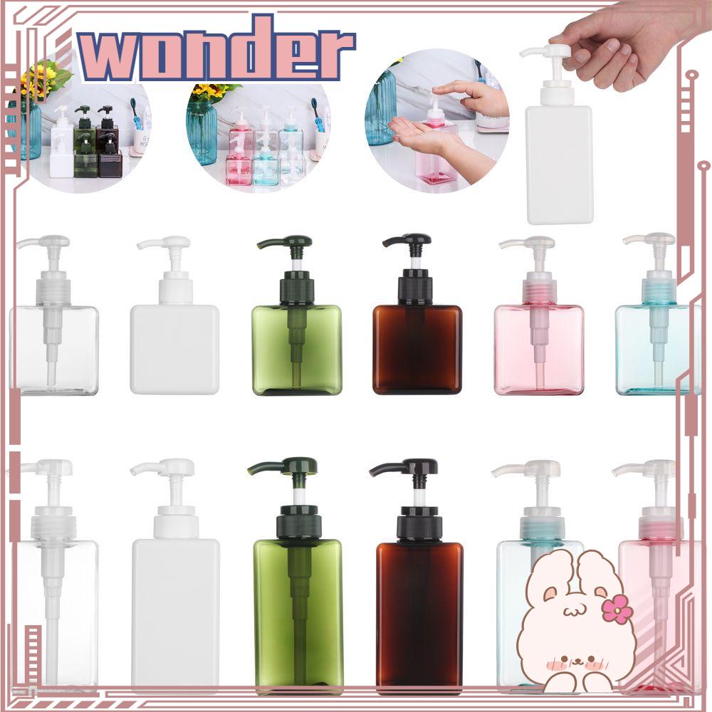 Wonder Soap Dispenser Wadah Bening Shampo Handsanitizer Cair Plastik Baru