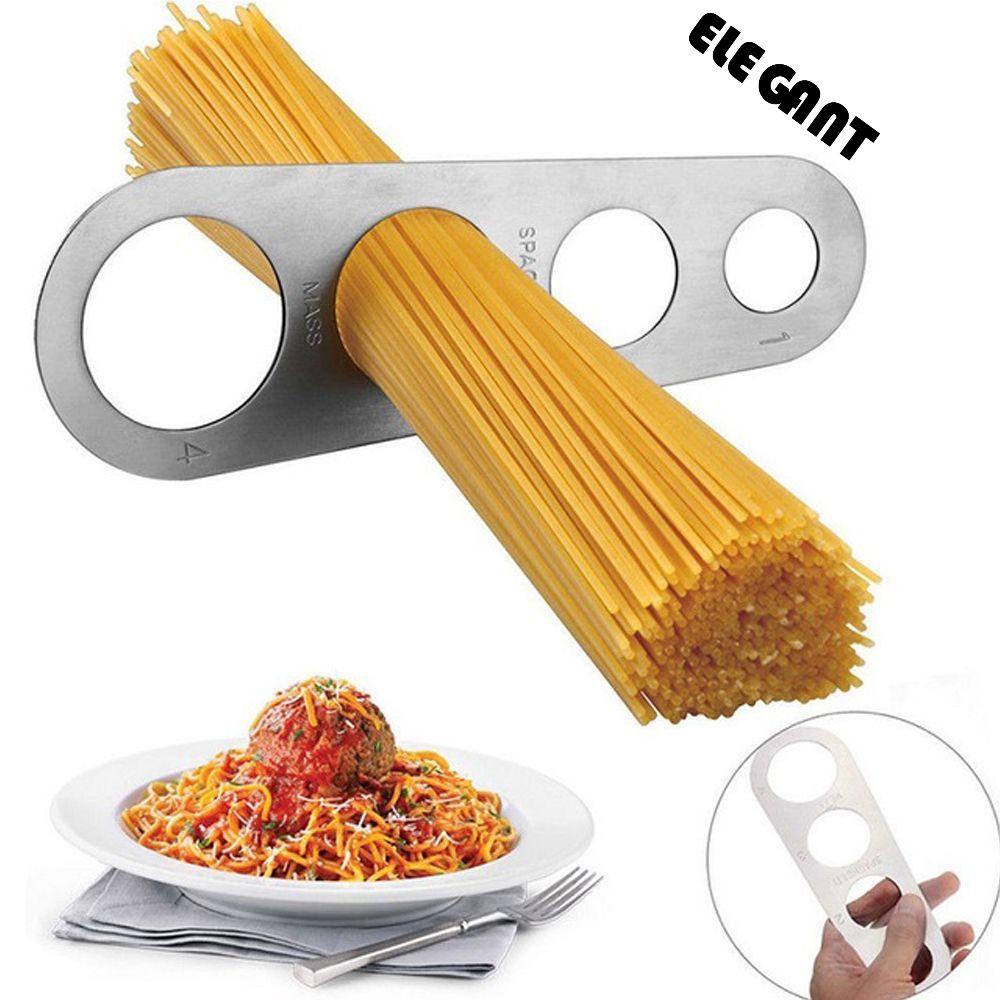 [Elegan] Noodle Measurer Alloy Mudah Digunakan Stainless Steel Jumlah Italy Mie Pembatas Pasta Measure