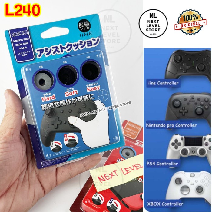 Ring Anti Drift IINE Analog Nintendo Switch PS3 PS4 PS5 Xbox L240