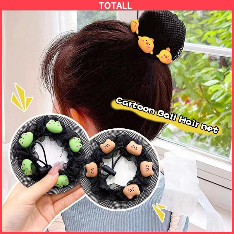 COD Ikat Rambut Kartun Lucu Beruang Jepit Rambu Korea Fashion Lucu Gaya Untuk Wanita-Totall