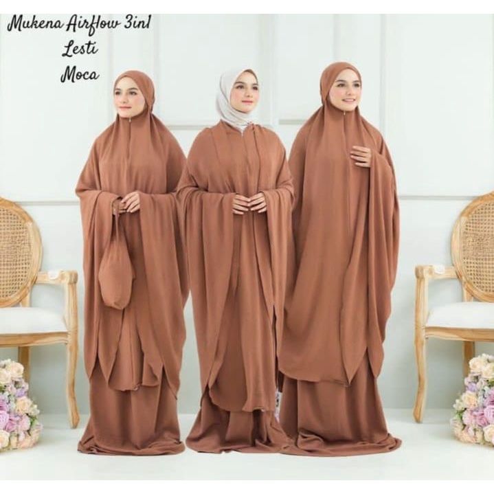 MUKENA CRINKLE 3IN1 / MUKENA TRAVEL KEKINIAN