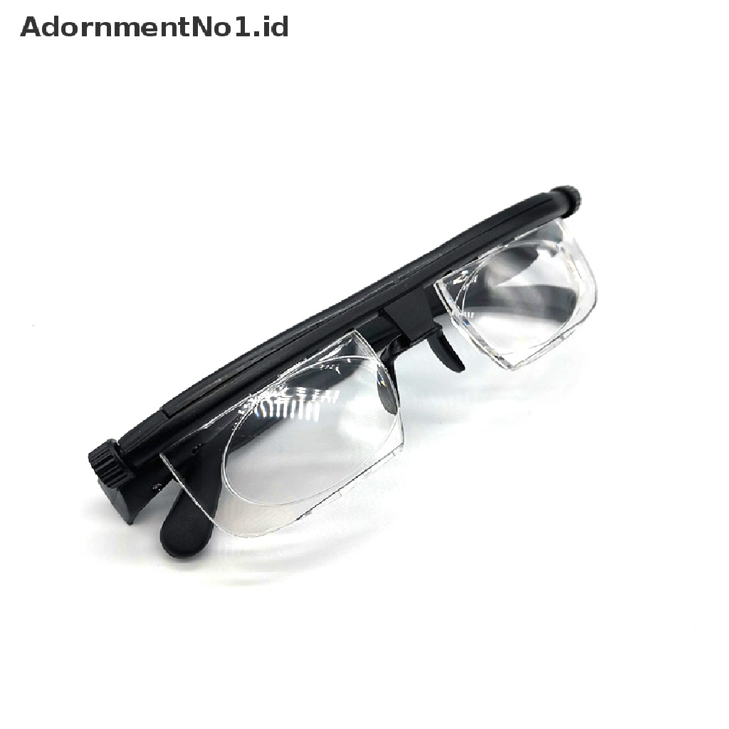 [AdornmentNo1] Fokus Kacamata Adjustable -3 S/D+6Diopter Kacamata Baca Panjang Fokus [ID]