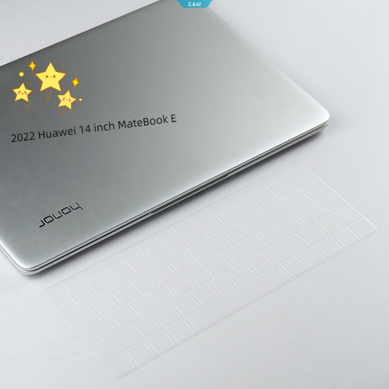 Film Pelindung Keyboard Laptop Bahan Silikon Bening Model No. 2022 Huawei 14inch MateBook E Film Pelindung Keyboard Anti Air [ZK]
