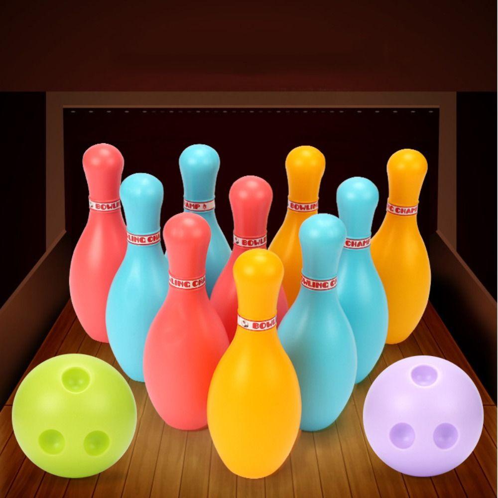 TOP Bowling Set Hot Sale Olahraga Orang Tua-Anak Lucu Indoor Dan Outdoor