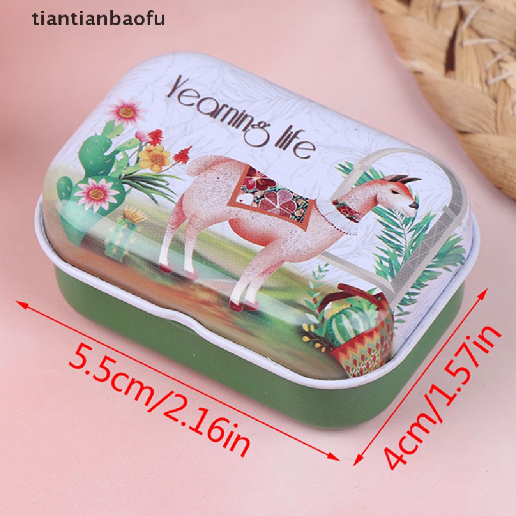 [tiantianbaofu] Yangtuo mini box Sealed jar packing Kotak Perhiasan candy box Penyimpanan Kecil Butik