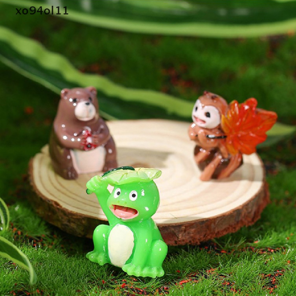 Xo Resin Diy Dekorasi Rumah Patung Rumah Boneka Terrarium Landscape Decor OL