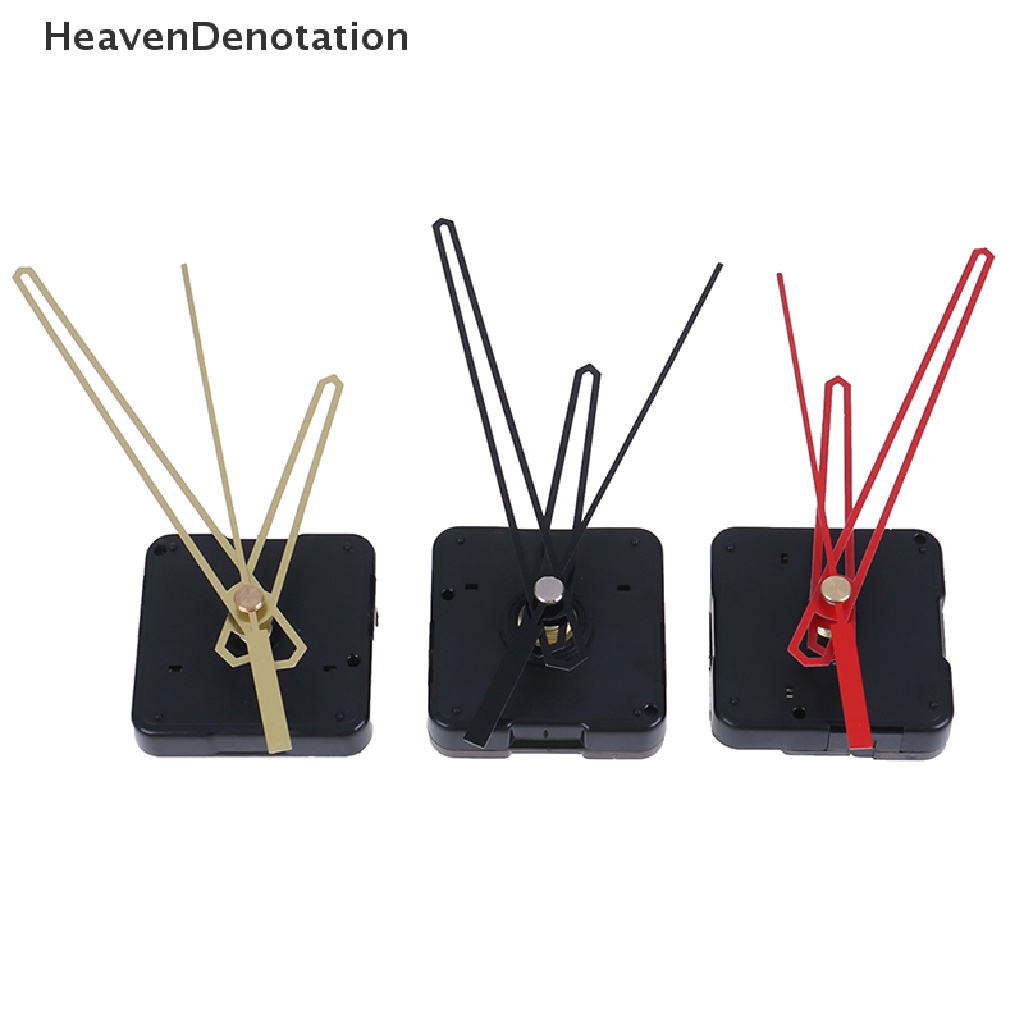 [HeavenDenotation] Jam Dinding Movement Mechanism Perbaikan DIY Part Kit Gold Shaft Panjang HDV