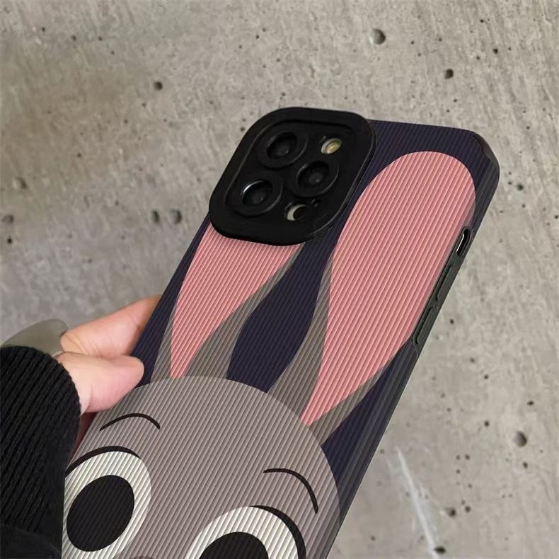 Leather Zootopia Cakep Banget Judy Hopps Soft Case iP iPhone 6S 78 Plus SE 2020 X XR XS Max11 12 13 14 Pro Max 14 Plus 12 13 Mini Untuk Wanita Cewek Fashion Pretty Phone Casing 12 Pro Max Missconnie