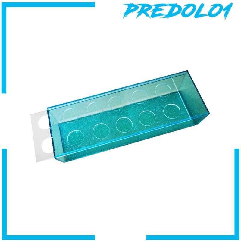 [Predolo1] Vas Akrilik Hiasan Meja Centerpieces Suling Vas Dekor Kotak Bunga Tempat Air