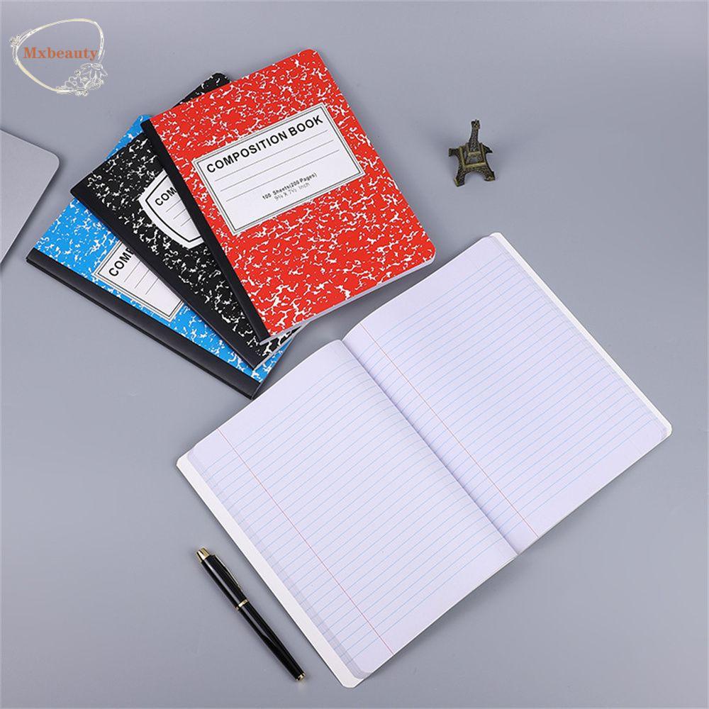 Mxbeauty B5 Notebook Kantor Fashion Jounral 200halaman Agenda Alat Tulis Line Book