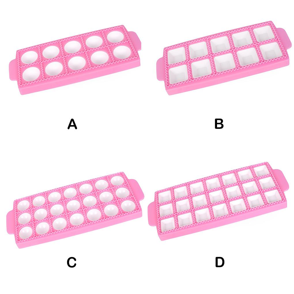 10 /21 Lubang Bulat Pembuat Pangsit Pastry Tools Aksesoris Alat Masak Tahan Panas Cetakan Kue Rumah Restoran