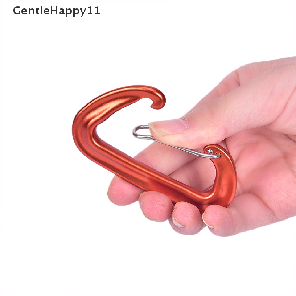 Gentlehappy 7075gesper Panjat Aluminium 12KN Hammock Safety Balance Carabiner Clasp id