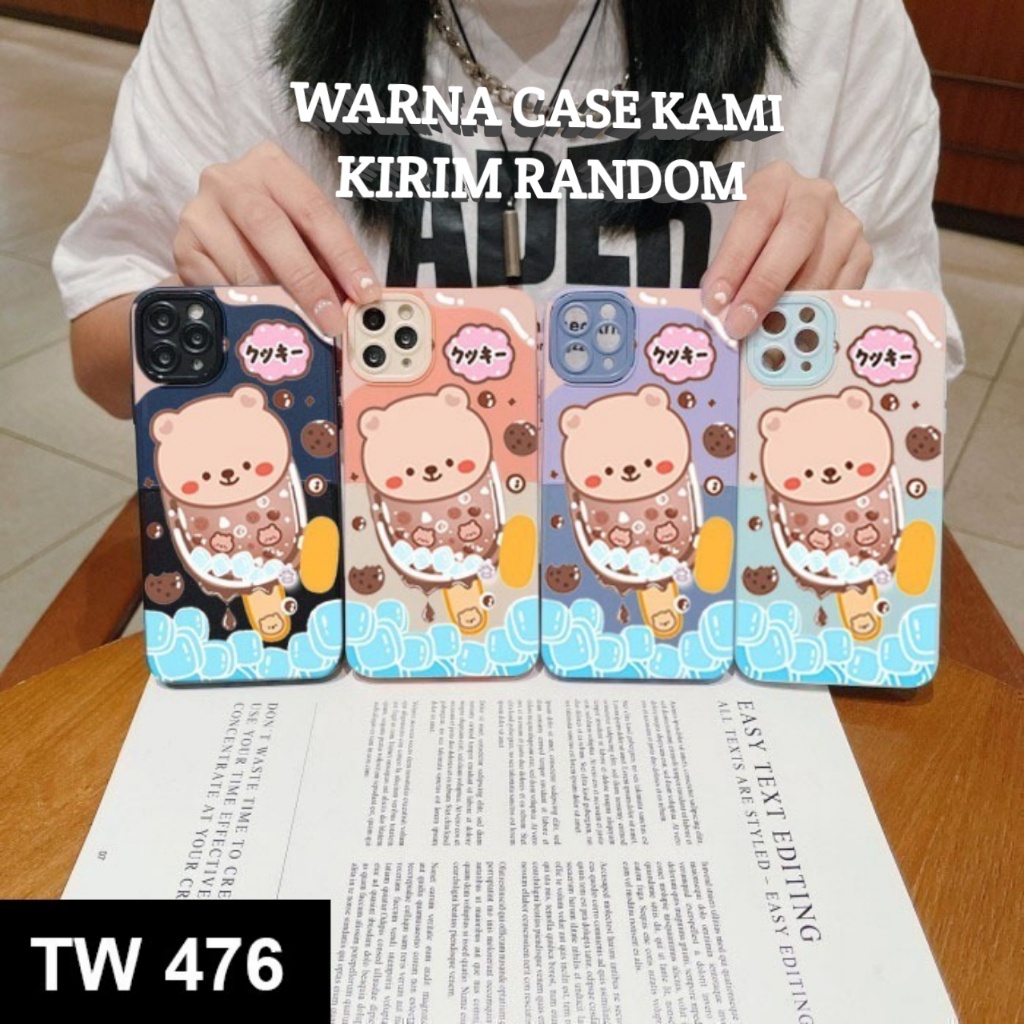 TWO TONE CASE MOTIF VIVO Y91 Y93 Y95 Y91C Y1S T1 5G