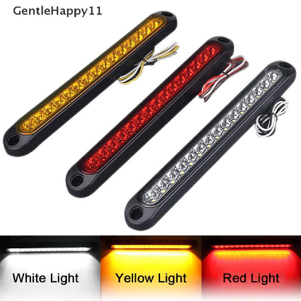 Gentlehappy 15led Sealed Trailer Truck &amp; Lorry Stop Tail Belakang Berhenti Belok Mundur Lampu Rem Bar id