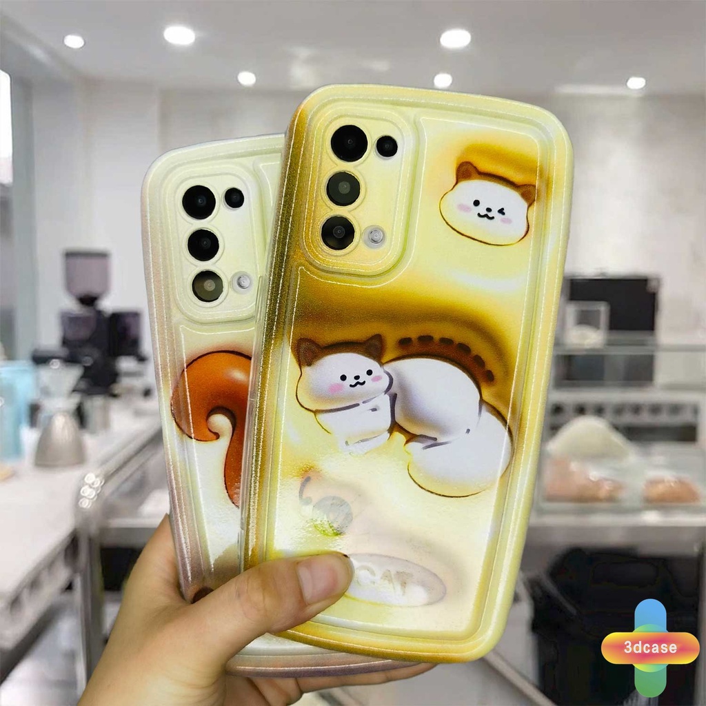 Soft Case Realme 10 5S 5 5i 9i C17 7i C11 2021 C21Y C30 C30S C33 C31 C35 C15 C21 C25 C20 C3 C12 C2 C25S C1 C25Y C2 C3i 6i C20A  Narzo 20 10 10A 20A 30A 50i 50A Prime A7 A5S A15 A16 A17 A53 A53S A57 Cartoon  Squirrel Couples Soap Case