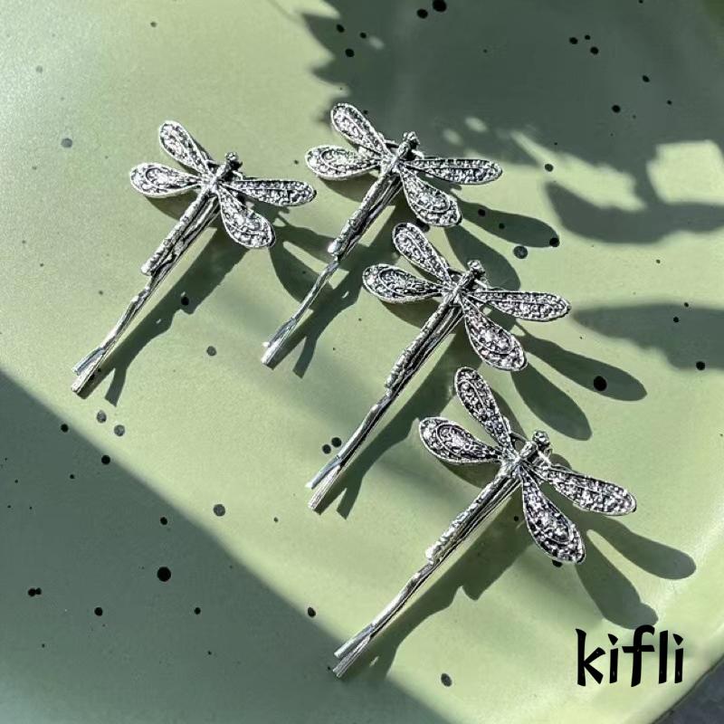 [KD] Messy Beauty Vintage Hairpin Dragonfly Hair Clip Sweet Aksesori Rambut