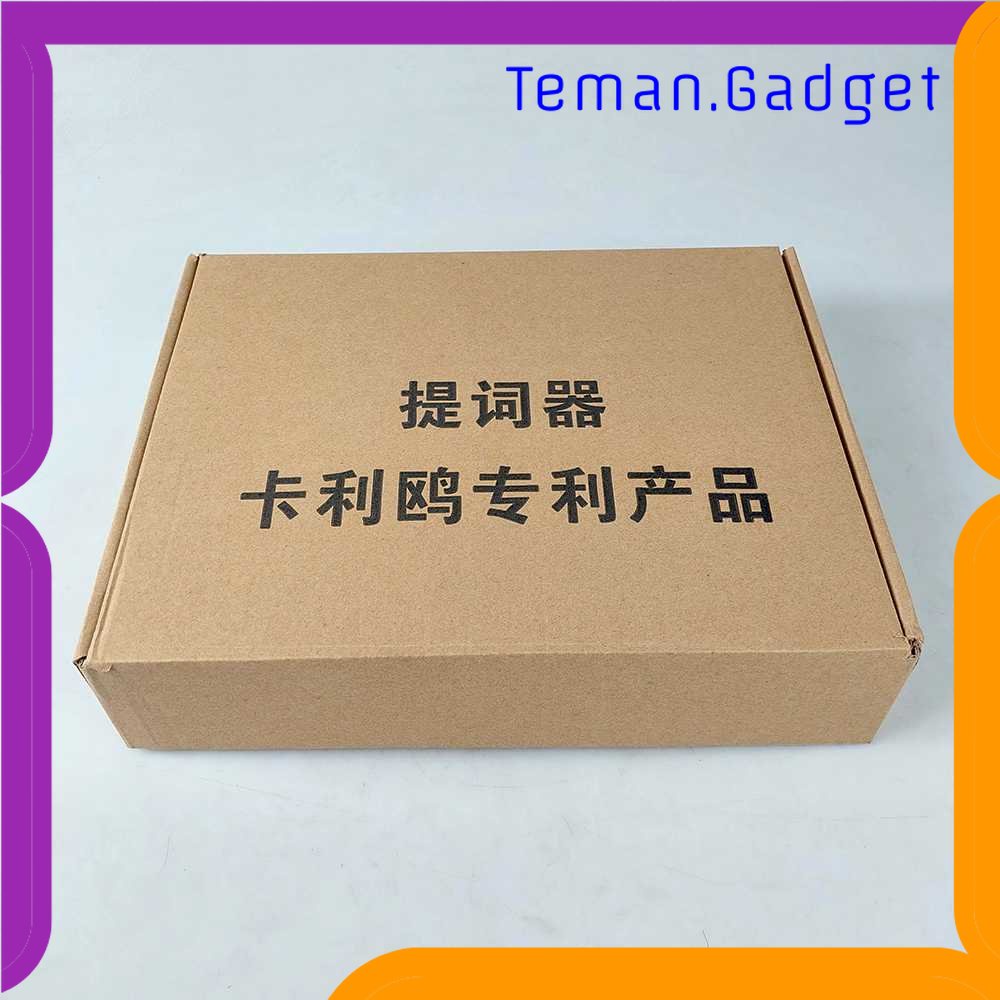 TG - KMP QIYE Teleprompter Kit Tripod Clip Tablet Holder for Video Livestream - P04327
