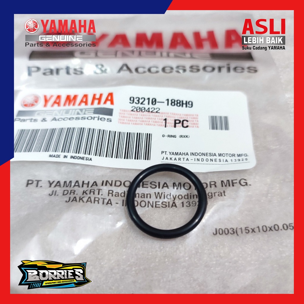 o ring seal pompa oli samping rx king original 93210-188H9