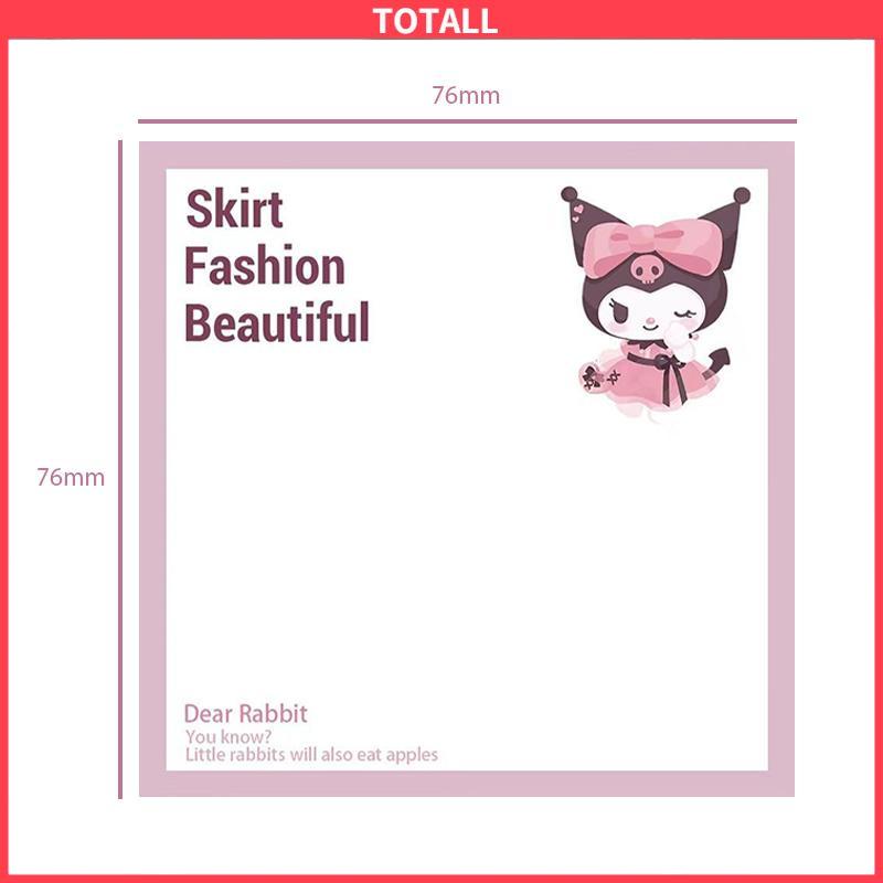 COD Sticky Note Buku catatan buku catatan siswa yang dapat disobek catatan tempel dekoratif-Totall