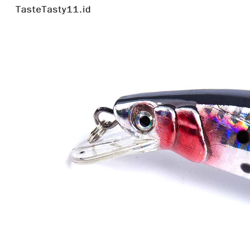 Tastetasty Lures Umpan Buatan USB Rechargeable Light LED Elektrik Alat Pancing Mirip Hidup.