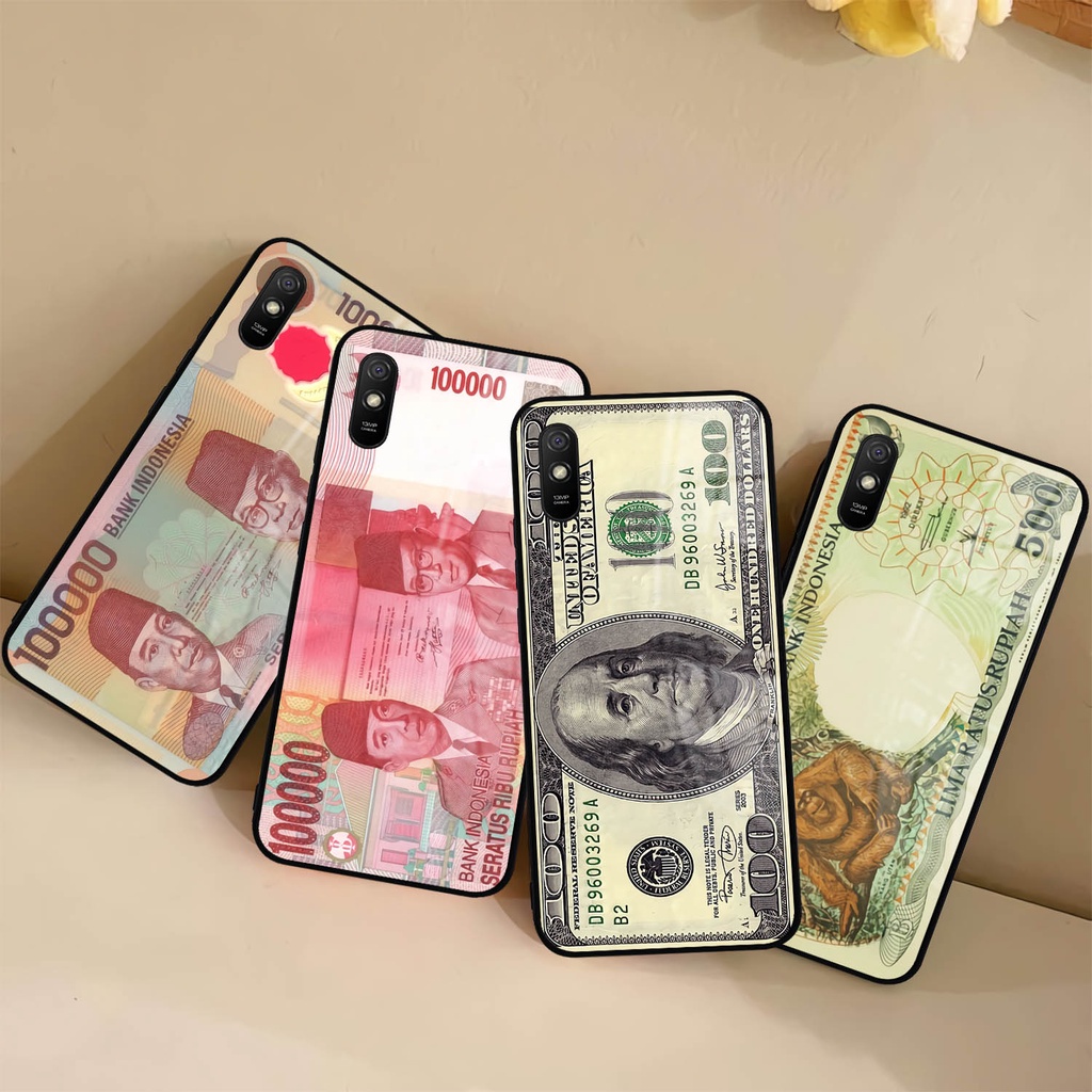 Case Glossy Kilau Redmi 9A Uang