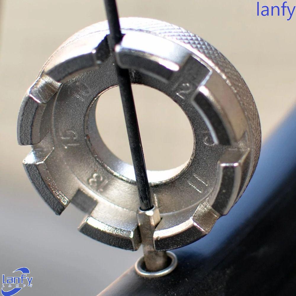 Lanfy Bicycle Spoke Wrench Bicycle Parts Repair Wrench Alat Perbaikan Sepeda Cycling Wrench