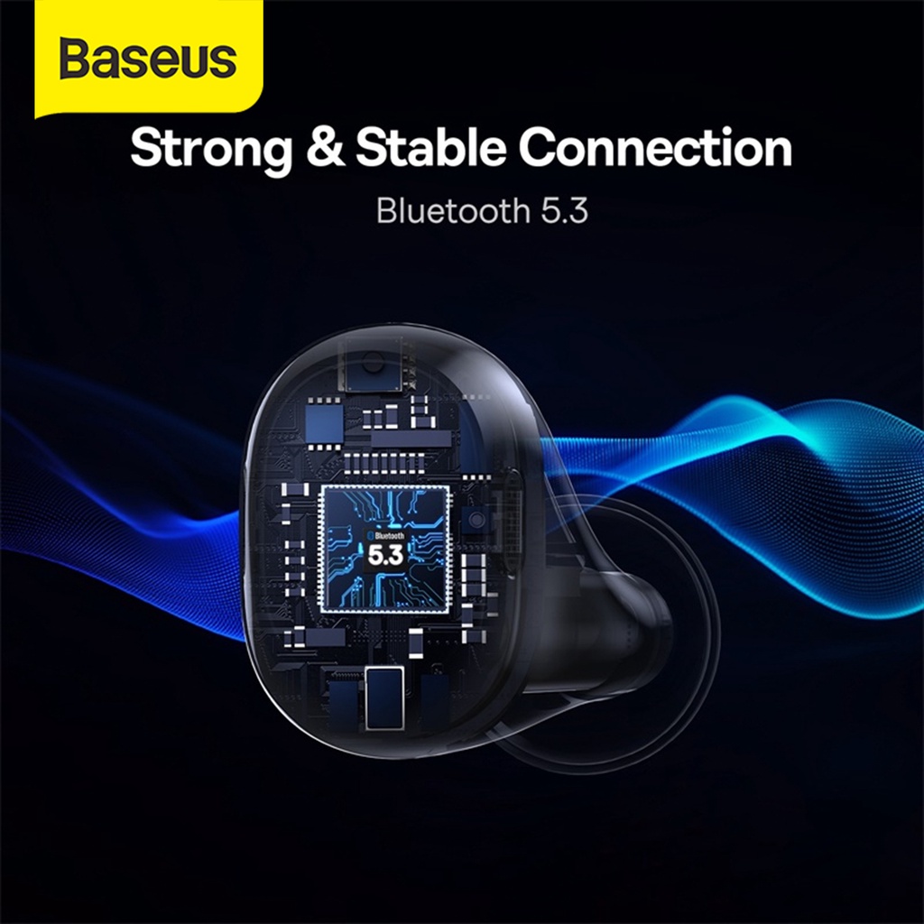 Baseus Bowie WM03 True Wireless Earphone Bluetooth Mini Earbud TWS 3D Spatial Audio