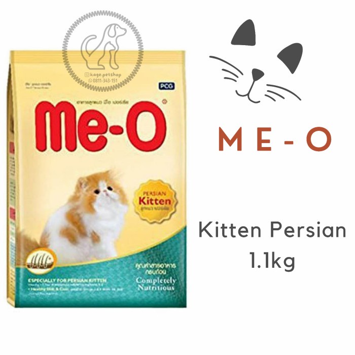 ME-O Kitten Persian 1.1Kg - Makanan Kucing Persia