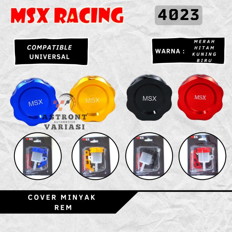 New Tabung Minyak Rem MSX Universal Semua Motor Nmax Aerox Vario Mio Beat Scoopy Vega Revo Ninja Cb1