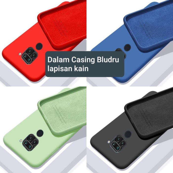 Silicon Premium ANTI NODA Redmi 9/9A/9C/10A/10C/Note 8/8 Pro/Note 9/9 Pro Liquid Case Logo Pack Press