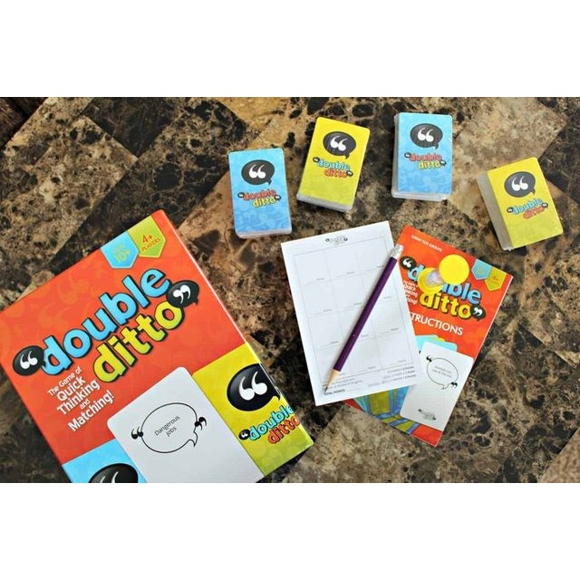 (PROMO) Double Ditto Board Games Card Game - Minor Defective Box