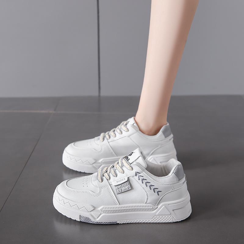 CaniKorea &quot;FREE BOX&quot; (Size 37 - 41) Jihyo Sepatu Sneakers Wanita Kasual Fashion Korea Import 9214