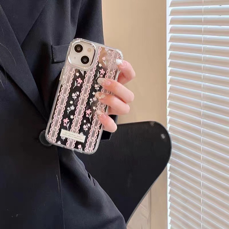 Cocok Untuk Iphone14 Pro Max iPhone Phone Case Cermin Casing Ponsel Kuat Kamera Perlindungan Tahan Guncangan Kompatibel Dengan Iphone13 13pro 13prm iPhone 11 7Plus 8Plus Xr XS 12 Pro Max Phone Case