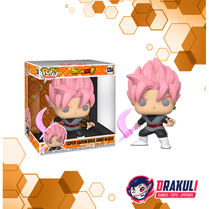 Toys Funko Pop Dragon Ball Super - Saiyan Rose Goku Black 10&quot; Inches