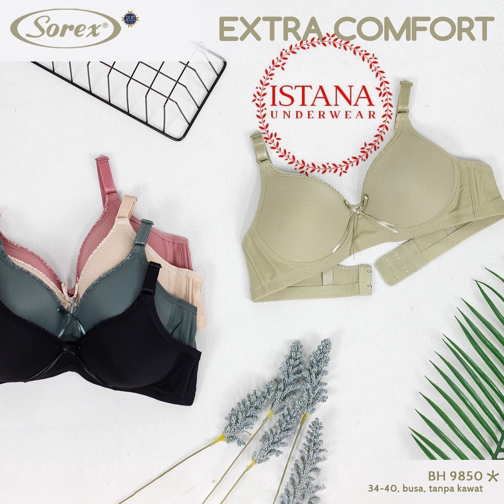 Bra BH Sorex 9850 Extra comfort | BRA sorex busa tipis | TOKO SINAR